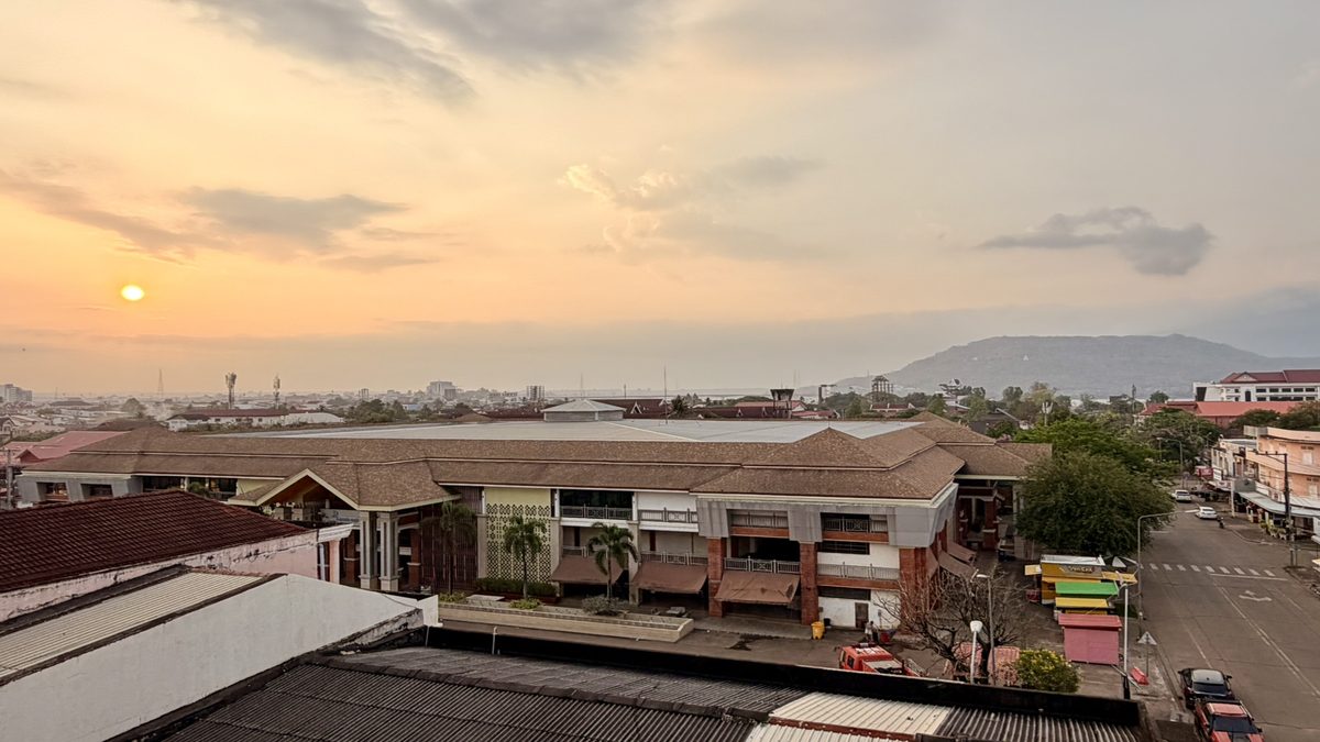 パクセの夕景